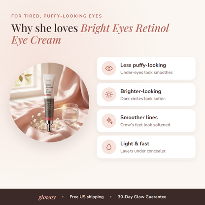 Benefits of Bright Eyes Retinol Eye Cream