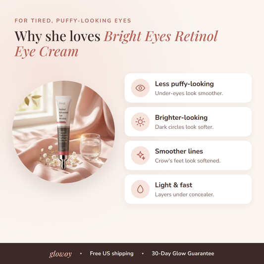 Benefits of Bright Eyes Retinol Eye Cream