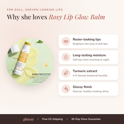 Benefits of Rosy Lip Glow Balm