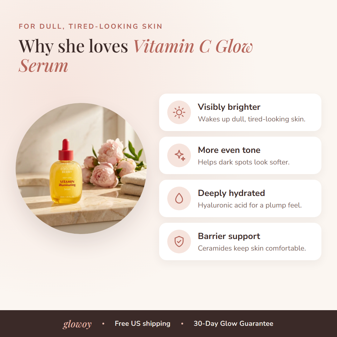 Benefits of Vitamin C Glow Serum